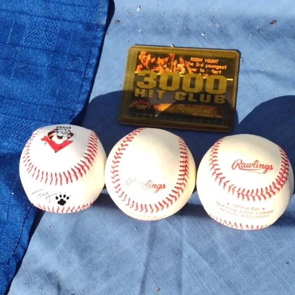 Baseballs(3)&Insert card - Picture 1 of 5